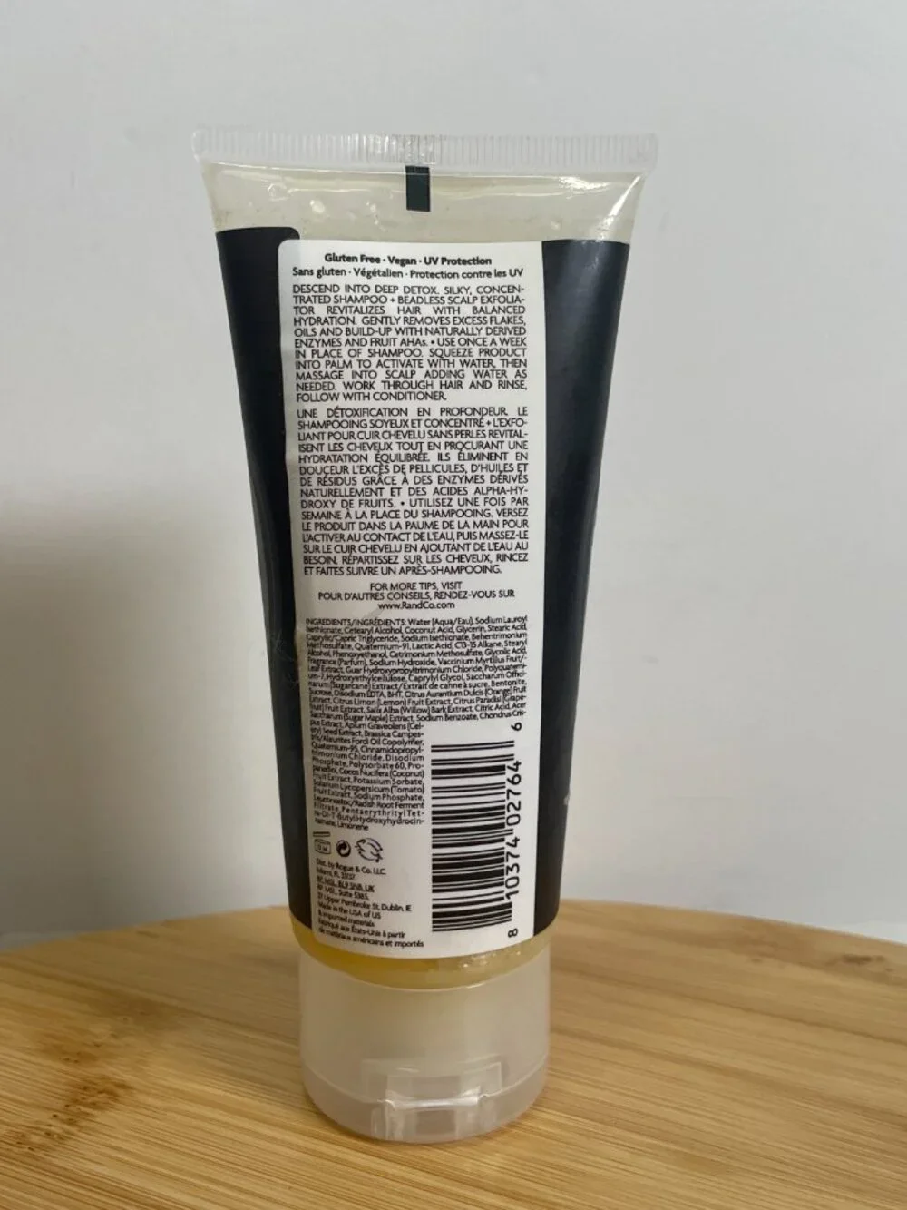R+CO Submarine Water Activated Enzyme Exfoliating Shampoo 3 Fl Oz Vegan